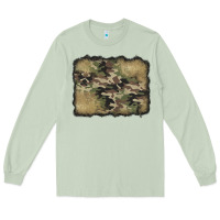 Matcha camouflage glitter background Long Sleeve Tee - Jasminsmagicworld