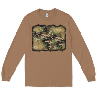 Toasted Coconut camouflage glitter background Long Sleeve Tee - Jasminsmagicworld