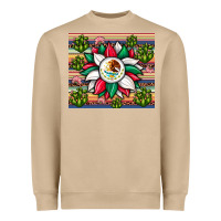 Mushroom sunflower mexican flag tumbler Heavyweight Sweatshirt - JahusDesignShop