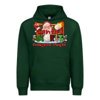 Forest Green santas favorite volleyball player Urban Hoodie - CowGirlArtShop