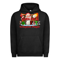 Pigment Black santas favorite volleyball player Urban Hoodie - CowGirlArtShop