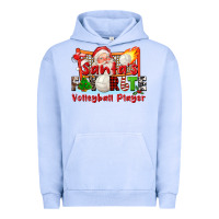 Pigment Grape Ice santas favorite volleyball player Urban Hoodie - CowGirlArtShop