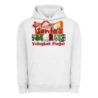 Pigment Lunar Rock santas favorite volleyball player Urban Hoodie - CowGirlArtShop