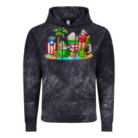 Cloud Black puerto rico coffee cups Vintage Hoodie - AdoDesignShop