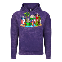 Cloud Purple puerto rico coffee cups Vintage Hoodie - AdoDesignShop