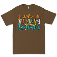 Cacao just a small town teacher Premium Tee - texasbilliewilder