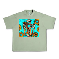 Oil Green cross tumbler Urban Heavy Tee - JahusDesignShop