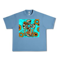 Pebble Blue cross tumbler Urban Heavy Tee - JahusDesignShop