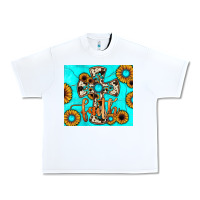 White cross tumbler Urban Heavy Tee - JahusDesignShop