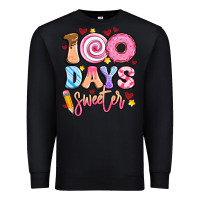 Black 100 days sweeter Premium Sweatshirt - Artiststas