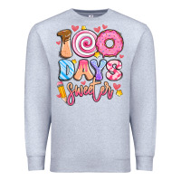 Heather Grey 100 days sweeter Premium Sweatshirt - Artiststas