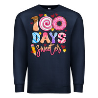 Navy 100 days sweeter Premium Sweatshirt - Artiststas