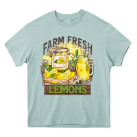 Arona farm fresh lemons Heavy Core Tee - Zillion Design Studio