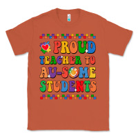 Copper Proud Teacher to au-some student Classic Tee - CowhideDigitalArt
