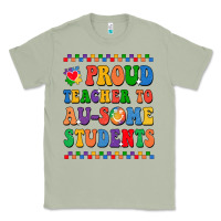 Matcha Proud Teacher to au-some student Classic Tee - CowhideDigitalArt