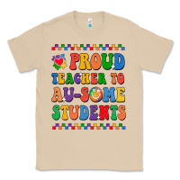 Mushroom Proud Teacher to au-some student Classic Tee - CowhideDigitalArt