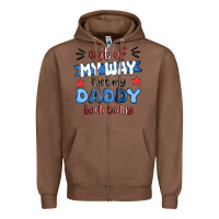 Chestnut out of my wat ı get my daddy back today Zipper Hoodie - MaliasSmallBusiness