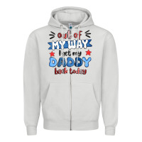 Dove Grey out of my wat ı get my daddy back today Zipper Hoodie - MaliasSmallBusiness