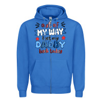 True Royal out of my wat ı get my daddy back today Zipper Hoodie - MaliasSmallBusiness