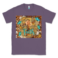 Lavender faith cross Classic Tee - BarkalooDesign
