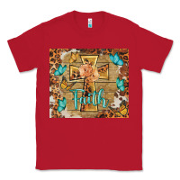 Red faith cross Classic Tee - BarkalooDesign