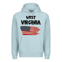 Blue Mist WEST VIRGINIA Premium Hoodie - Bettercallsaul