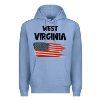 Colony Blue WEST VIRGINIA Premium Hoodie - Bettercallsaul