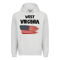 Dove Grey WEST VIRGINIA Premium Hoodie - Bettercallsaul
