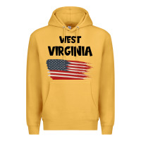 Mustard WEST VIRGINIA Premium Hoodie - Bettercallsaul