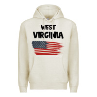 Oatmeal Heather WEST VIRGINIA Premium Hoodie - Bettercallsaul