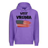 Purple WEST VIRGINIA Premium Hoodie - Bettercallsaul