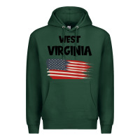 Sports Green WEST VIRGINIA Premium Hoodie - Bettercallsaul