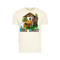 Vintage Arctic holy nıght cows and sunflowers Vintage Tee - AdoDesignShop