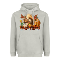 Moon Dust Fall Vibes Squirrel Heavyweight Hoodie - LillyAllenDesigns