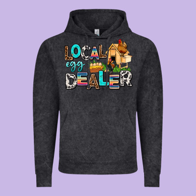 Local Egg Dealer Vintage Hoodie Designed By Adodesignshop