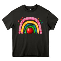 Asphalt school rainbow Heavy Core Tee - Zillion Design Studio