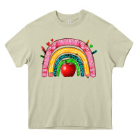 Mossy school rainbow Heavy Core Tee - Zillion Design Studio