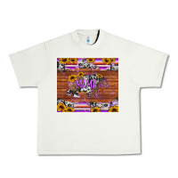 Pistachio mama bear sunflowers purple Urban Heavy Tee - Jasminsmagicworld