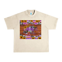 Sandshell mama bear sunflowers purple Urban Heavy Tee - Jasminsmagicworld