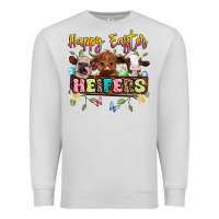 Dove Grey happy easter heifers Premium Sweatshirt - Artiststas