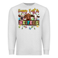 Oatmeal Heather happy easter heifers Premium Sweatshirt - Artiststas