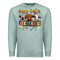 Seafoam happy easter heifers Premium Sweatshirt - Artiststas