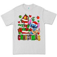 Dove Grey my first christmas stitch Premium Tee - AdoDesignShop