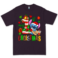 Plum my first christmas stitch Premium Tee - AdoDesignShop