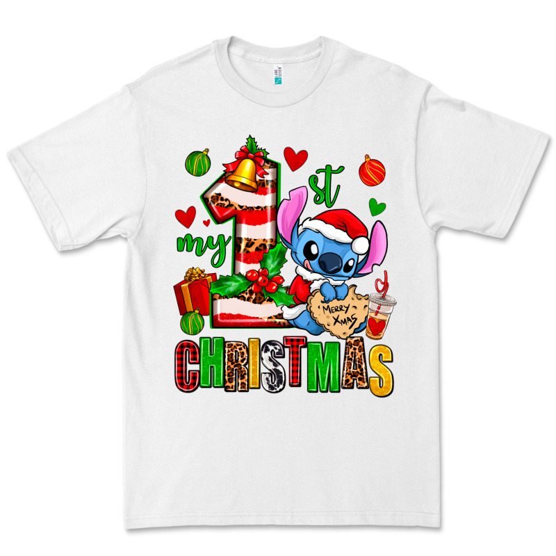 My First Christmas Stitch Premium Tee by AdoDesignShop | Teevron