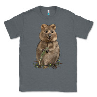 Charcoal Heather Quokka Classic Tee - LillyAllenDesigns