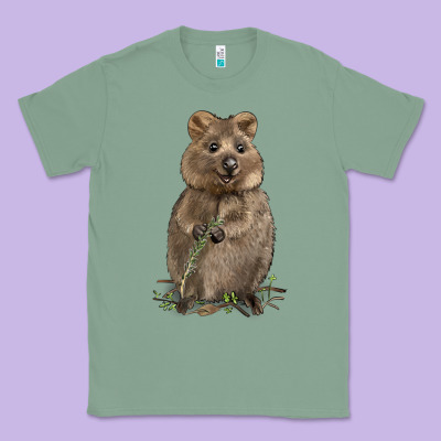 Quokka Classic Tee Designed By Lillyallendesigns