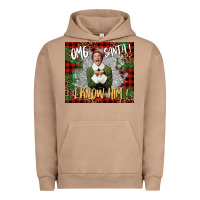 Pigment Burro omg santa i know him elf Urban Hoodie - CowGirlArtShop