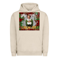 Pigment French Oak omg santa i know him elf Urban Hoodie - CowGirlArtShop