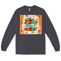 Smoke blessed pumpkin Long Sleeve Tee - NancyCooperArtShop